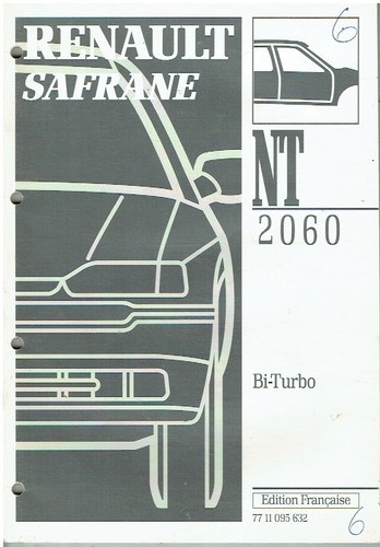 Renault safrane turbo - safrane, bi-turbo