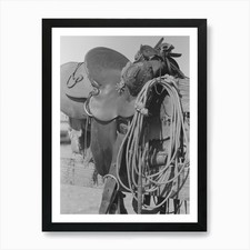 Detail Of Cowboy S Saddle