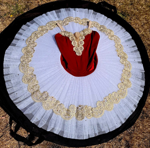 Custom red gold pancake - custom,