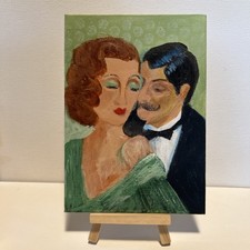 Abstract Lady and Man Original