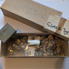 Job Lot of Wrist and Pocket Watch Glass Crystals Mainly Hunter Type (DA13)