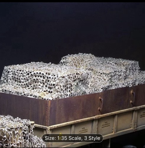 Scale die cut camouflage - 1/35,
