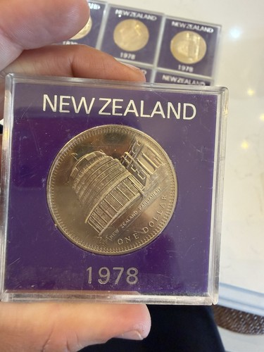 1978 new zealand one - zealand, dollar