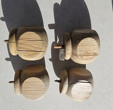 Squared Deck Post Balls x 4