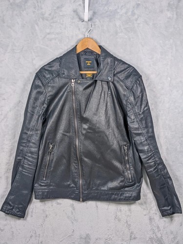 Superdry denim leather look - superdry,