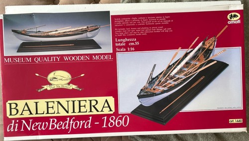 Amati new bedford whaleboat - di,