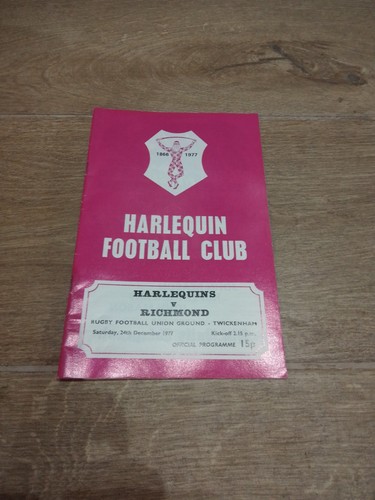Harlequins richmond rugby - harlequins,