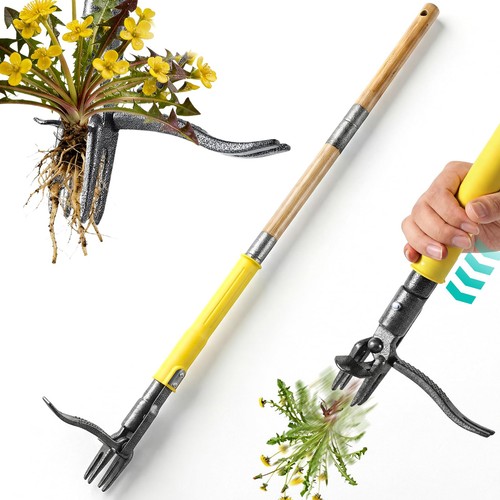 Stand weed puller tool - stand,
