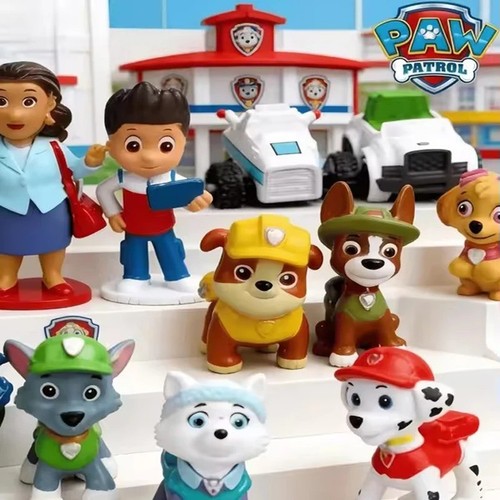 12pcs puppy dog figurines mini - figurines,