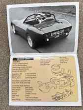 Rare Original Ginetta G27 Promotional Brochure 1993