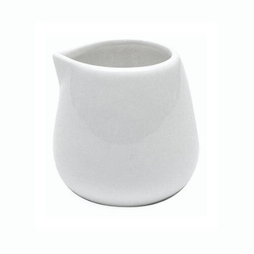 5oz white ceramic - 1.5oz, milk