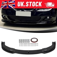 Gloss Front Bumper Lip Spoiler Splitter For BMW 5 Series E60 E61 M Sport 2005-10