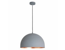 East Grey and Copper Metal Ceiling Light Modern Stylish Lighting Any Room Decor