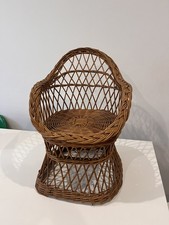 Vintage child wicker chair - vintage,