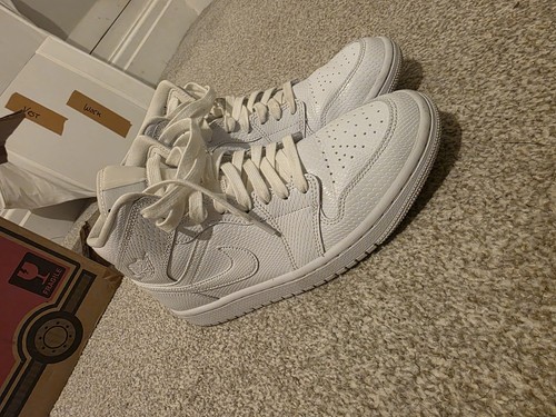 Nike air jordan triple white - 1,