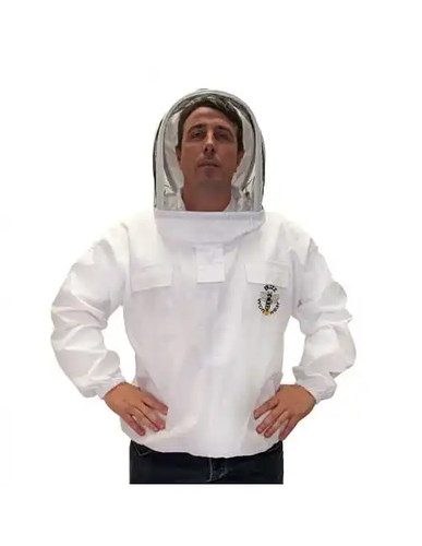 White beekeeping jacket - white,