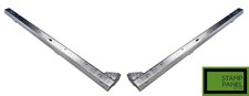 HD 3mm Galvanised Pair Front Door Sill Rails for Land Rover Defender Series 2 3