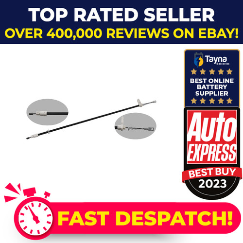 Handbrake cable fits mercedes - fits,