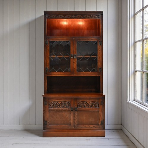 Old charm wall unit bookcase - old,