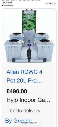 Alien dwc 20l - 20l, system
