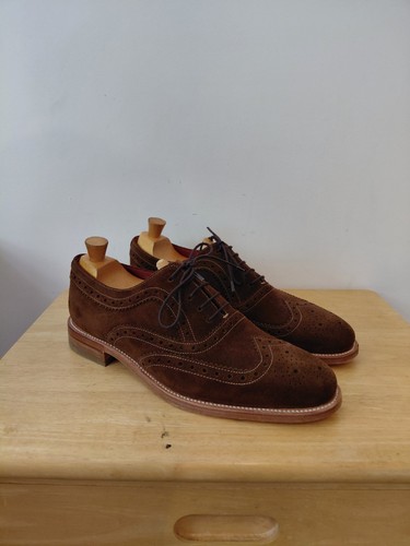 Loake brown suede oxford - loake,
