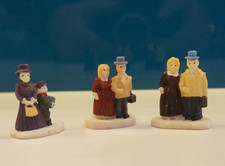 3 couples Mini Village People