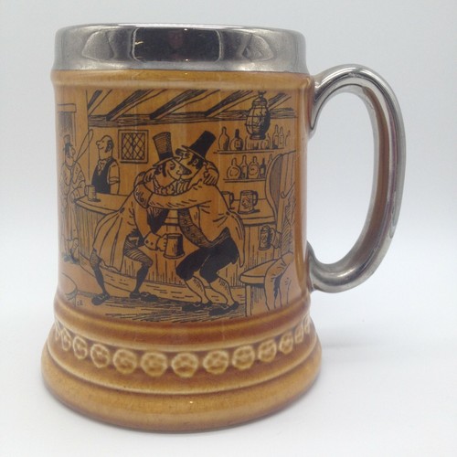 Pub scene stein mug - scene,
