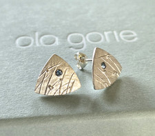 Ola Gorie Silver Mistral Stud