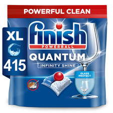 Finish Quantum Infinity Shine Dishwasher Tablets | Regular | 415 Tabs