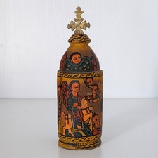 Ethiopian Wooden Icon Altar
