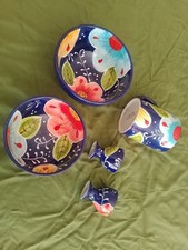 Spanish Pottery Breakfast Set