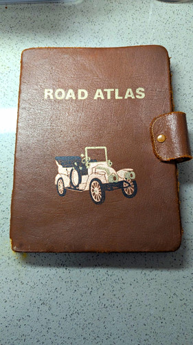1971 road atlas good condition - road,