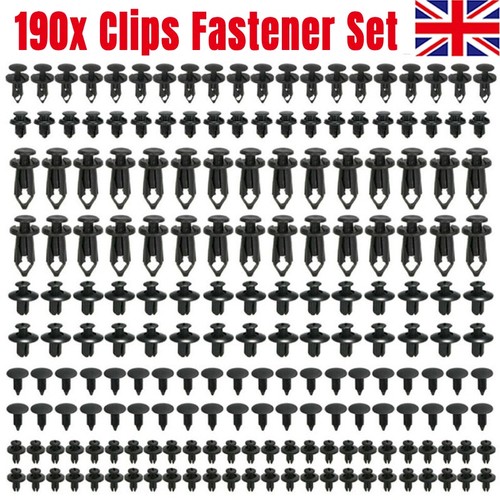 190pcs car body trim clips - 190pcs,