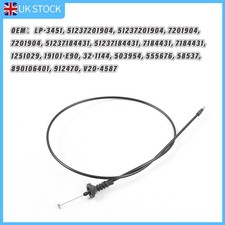 Hood Release Cable For BMW 3 Series E90 E91 E92 E93 X1 E84 2006-2013 51237201904