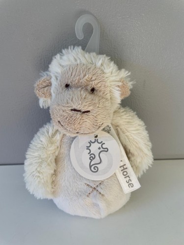 Happy horse white ivory monkey - white,