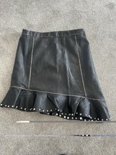 Zara Faux Leather Studded