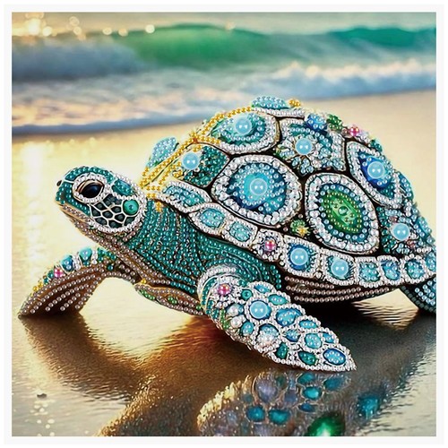 Ocean theme pearl art diy - theme,