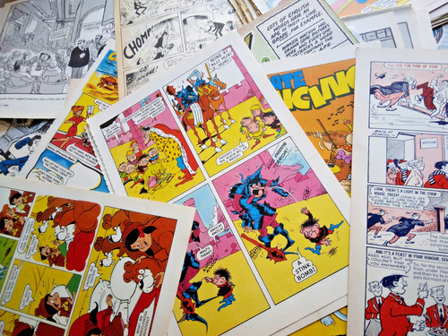 Vintage comic strip - 50,