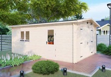 Shire Garage 12Gx18 Apex Log