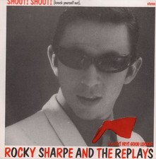 Rocky Sharpe(7" Vinyl P/S)Shout Shout-Chiswick-DICE 3-UK-1981-VG+/VG+