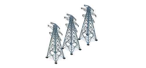 Hornby r530 gauge pylons - r530,