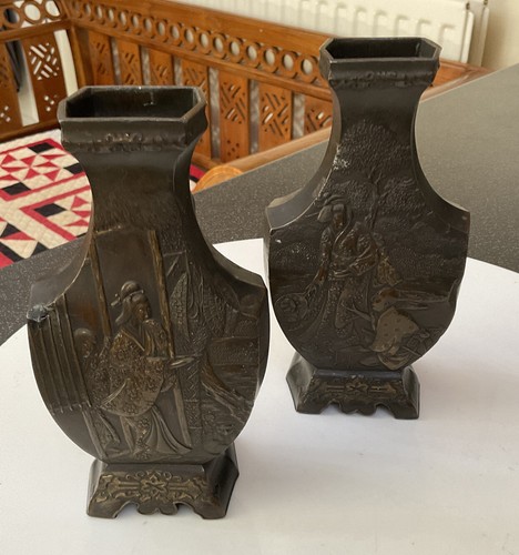 Antique vintage pair japanese - antique,