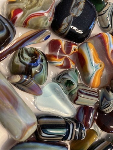 Hand blown soft - glass, nuggets