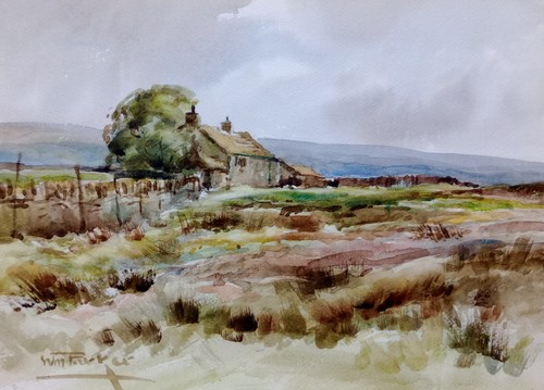 Signed original watercolour - signed,