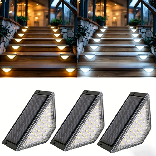 Led solar step stairs - led,