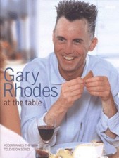 Gary Rhodes at the table