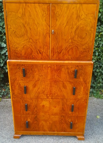 Beautiful walnut art deco - beautiful,