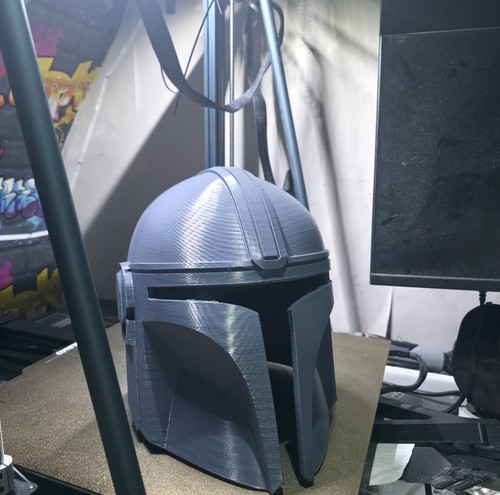 Printed mandolorian helmet - printed,