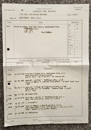 1977 london fire brigade tip - fire,