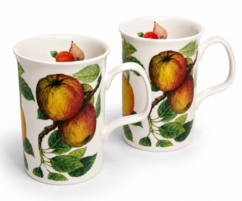Roy kirkham pair ceramic mugs - roy,